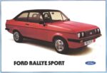 1980 Ford Escort Rallye Sport