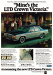 1980 Ford LTD Crown Victoria. Because of the quiet... Because of the mileage... Because of the elegance...