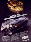 1982 Datsun 280-ZX. Take Your Seat. The Performance Is About To Begin