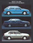 1986 Hyundai Automobiles Product Line