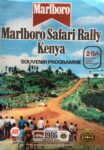 1986 Marlboro Safari Rally Kenya. Souvenir Programme