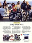 1987 Suzuki Savage 650. Beauty and the beach
