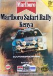 1988 Marlboro Safari Rally Kenya. Souvenir Programme