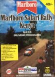 1990 Marlboro Safari Rally Kenya. Souvenir Programme