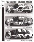 1991 Oldsmobile - NASCAR Stock Car Racing Press Kit