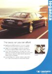 2002 Daewoo Leganza. The luxury car you can afford