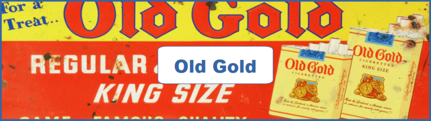 Old Gold Ad and Poster Collection