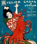 1898 Atelier Casas & Utrillo. Petite Fête Flamenca