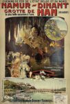 1900 Chemins De Fer De L'Etat Belge Et Du Nord. Namur - Dinant. Grotte De Han