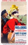 1900 Chemins de Fer de L'Ouest et de Brighton. Paris a Londres