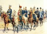 1906 Imperial German cavalry by Felician Myrbach