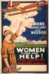1918 More Aeroplanes Are Needed. Women Come And Help!