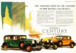 1928 Hupmobile Century Sedan, Roadster & Victoria. The Turning Point Of The Century In New Motor Car Beauty