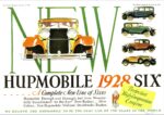 1928 Hupmobile Six. A Complete New Line of Sixes