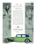 1932 Cadillac V-8 5-passenger Town Sedan. It is really Economical to own a Cadillac