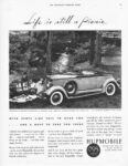 1932 Hupmobile Eight Cabriolet-Roadster. Life is still a Picnic
