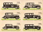 1932 Hupmobile Series 221, 225 and 237 Models