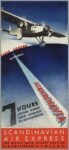 1933 Scandinavian Air Express. KLM ABA
