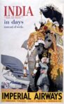 1935 India in days instead of weeks. Imperial Airways