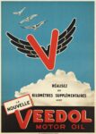 1935 Realisez des Kilometres Sypplementaires avec la Nouvelle Veedol Motor Oil