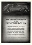 1936 Hupmobile Sedan. Una Exhibicion Previa del seis Hupmobile Del 1936 (Argentina)