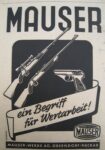 1937 Mauser, ein Begriff für Wertarbeit!