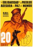 1937 la Soridaridad de los Pueblos Asegura la Paz del Mundo. S.R.I.