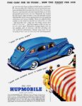 1938 Hupmobile Sedan. Fine Cars For 30 Years... Now The Finest For 1938