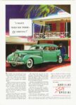 1939 Cadillac Sixty Special. 'I Won't Need You Today - I'm Driving!'