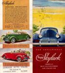 1939 Hupmobile Skylark Condensed Specifications