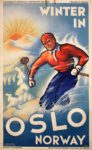 1939 Winter In Oslo Norway
