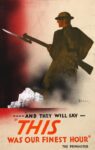 1940 --- And They Will Say - 'This Was Our Finest Hour' The Priminster