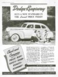 1940 Dodge Kingsway. Sets A New Standard In The Lowest Price Field!