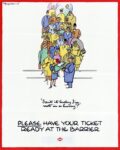 1940 Please Have Your Ticket Ready At The Barrier