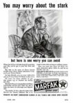 1940 You may worry about the stork but here is one worry you can avoid. Texaco Marfak