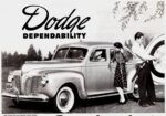 1941 Dodge De Luxe Special 4-Door Sedan. Dodge Dependability (Canada)