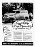1941 Dodge Panel Truck. Smart Styling plus Dodge Dependability (Canada)