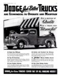 1941 Dodge Pickup Trucks Are Economical To Operate And Maintain (Canada)