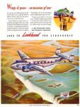 1941 Wings of pease... on missions of war. Look To Lockheed For Leadership