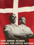 1942-45 5000 Danish Seamen Sailing For United Nations