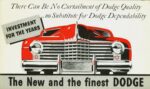 1942 Dodge Front End, Investment For The Years