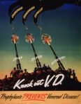 1942 Knock out V.D. Prophylaxis Prevents Venereal Disease!