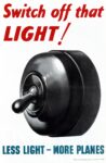 1942 Switch off that Light! Less Light - More Planes