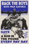 1944 Back The Boys With War Savings