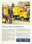 1946 Dodge C.O.E. Moving Van. Things are moving... the Job-Rated way
