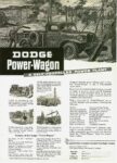 1946 Dodge Power Wagon. A Self-Propelled Power Plant