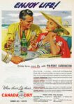 1946 Enjoy Life! Drink have more life with Pin-Point Carbonation. Canada Dry