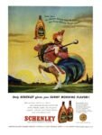 1948 Only Schenley gives you Sunny Morning Flavor!