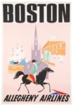 1950 Boston. Allegheny Airlines