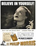 1951 Believe In Yourself. Call For Philip Morris